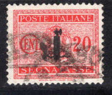 Repubblica Sociale Italiana - Segnatasse 20 Centesimi Ø - Portomarken