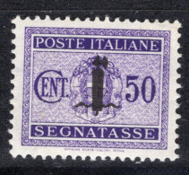 Repubblica Sociale Italiana - Segnatasse 50 Centesimi * MH - Taxe