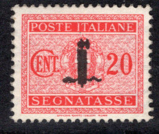 Repubblica Sociale Italiana - Segnatasse 20 Centesimi * MH - Segnatasse