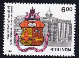 India 1993 Centenary Of Papal Seminary, Pune, MNH, SG 1558 (D) - Neufs