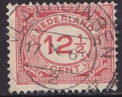 Plaatfout Rood Krasje Tussen De E En R Van NedERland In 1921-22 Cijferzegels 12½ Cent Rood NVPH 108 PM 1 - Variétés Et Curiosités