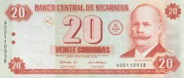 Nicaragua 20 Cordobas, P-192 (2002) - UNC - Nicaragua