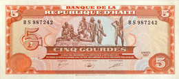 Haiti 5 Gourdes, P-246 (1987) - UNC - Haïti