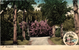 PC USA HONOLULU HAWAII BUNGALOW VINTAGE (a856) - Honolulu