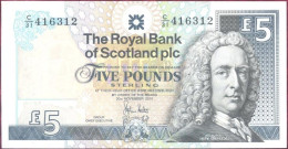 Banknotes Europe Great Britain Scotland 5 Pounds 2010 UNC. - 5 Pounds