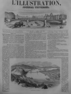 1849 DANUBE BUDAPEST 3 JOURNAUX ANCIENS - Other & Unclassified