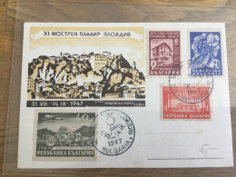 Bulgarien Top Karte 1947 - Cartas & Documentos