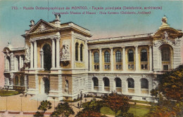 MC - Musée Océanographique De Monaco - Façade Principale (Delefortrie, Architecte) - Ed. Giletta 710 (écrite, Colorisée) - Ozeanographisches Museum