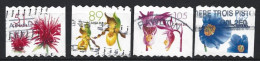 Canada 2005. Scott #2128-31 (U) Flowers  *Complete Set* - Oblitérés