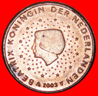 * SILHOUETTE (1999-2013): NETHERLANDS  2 EURO CENTS 2003 MINT LUSTRE! ·  LOW START · NO RESERVE! - Netherlands