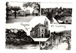 46  VAYRAC  En  QUERCY   MULTIVUES   TRES BON ETAT      2 SCANS - Vayrac