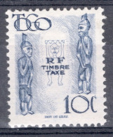 Togo 1947 Single 10c Stamp Postage Due Idols In Mounted Mint - Togo (1960-...)