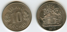 Islande Iceland 10 Kronur 1978 KM 15 - Iceland