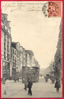 CPA 75011 75012 PARIS - Faubourg St Saint-Antoine (Tramways, Omnibus Se Croisant) - Non Classés