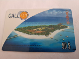 TURKEY/ ORNEKTIR/ / ISLAND  / $ 50,00 / SAMPLE CARD      NICE PREPAID / SAMPLE  CARD    **14047** - Turkije