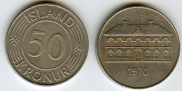 Islande Iceland 50 Kronur 1970 KM 19 - Iceland