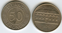 Islande Iceland 50 Kronur 1975 KM 19 - Iceland