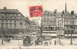 Rouen * Le Pont Boiëldieu Et Le Théâtre Des Arts * Tram Tramway - Rouen