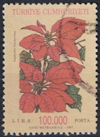 Türkei Turkey Turquie - Weihnachtsstern (Euphorbia Pulcherrima) (MiNr: 3125) 1997 - Gest. Used Obl - Used Stamps