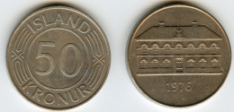 Islande Iceland 50 Kronur 1976 KM 19 - Iceland