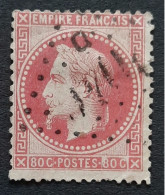 France 1867 N°32 Ob GC B/TB   Cote 30€ - 1863-1870 Napoléon III Lauré