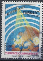 Türkei Turkey Turquie - Fernmeldesatellit „Türksat“ (MiNr: 3010 C) 1994 - Gest. Used Obl - Usati