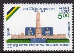 India 1995 Bicentenary Of Jat Regiments, MNH, SG 1645 (D) - Neufs
