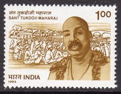 India 1995 Sant Tukdoji Maharaj Commemoration, MNH, SG 1647 (D) - Ungebraucht