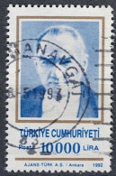 Türkei Turkey Turquie - Atatürk (MiNr: 2951) 1992 - Gest. Used Obl - Gebraucht