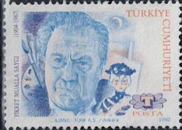 Türkei Turkey Turquie - Fikret Mualla Saygı (MiNr: 2975 A) 1992 - Gest. Used Obl - Usati