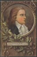 Friedrich Schiller-----old Postcard - Ecrivains