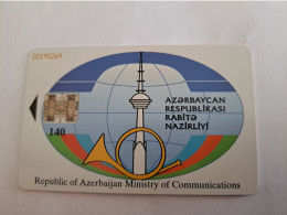 AZERBEIDZJAN/ AZERBAIJAN/ TRUPET/COMMUNICATION TOWER/ MOTOR ROLA PHONES 140 UNITS   / FINE USED ** 14063** - Azerbaiyan