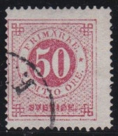 Sweden   .    Y&T   .    24-B   .    Perf. 14          .     O   .     Cancelled - Used Stamps