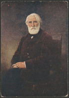 Ivan Sergeyevich Turgenev (Alexei Harlamoff)-----old Postcard - Ecrivains