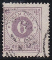 Sweden   .    Y&T   .    33a     .     O   .     Cancelled - Used Stamps