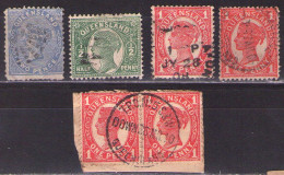 QUEENSLAND LOT USED - Oblitérés