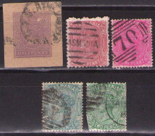 TASMANIA LOT USED - Oblitérés