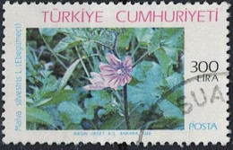 Türkei Turkey Turquie - Wilde Malve (Malva Silvestris) (MiNr: 2841) 1988 - Gest. Used Obl - Gebruikt