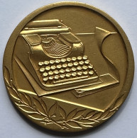 Médaille Bronze Institut Dactylographique De Belgique 46 Mots Félicitations Du Jury.  - Unternehmen