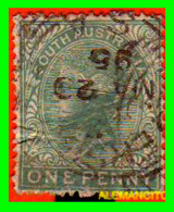 AUSTRALIA ( OCEANIA ) SELLO REINA VICTORIA AÑO 1891 ONE PENNY - Usados