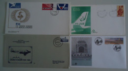 Afrique Du Sud 1969/85 - Petit Lot De 4 FDC - Voortrekkermonument - Umtata - 50 Year SAA/SAL - Medical Congress - FDC