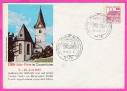 295980 / Germany BRD 1982 Cover - 60 Pf. (Schloss Rheydt) 1200 Jahr-Feier In Dauernheim , Ranstadt 3 Ganzsachen - Enveloppes - Oblitérées