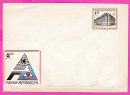 295982 / Germany DDR 1989 Cover - 1.35 M (Leipziger Frühjahrsmesse 1989 ) FLEXIBLE AUTOMATION Ganzsachen - Postkarten - Ungebraucht