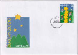 MiNr. 310 Slowenien 2000, 9. Mai. Europa - FDC - 2000