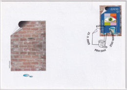 MiNr. 427 Slowenien 2003, 22. Mai. Europa: Plakatkunst - FDC - 2003