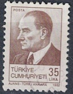 Türkei Turkey Turquie - Atatürk (MiNr: 2594) 1982 - Gest. Used Obl - Oblitérés