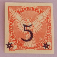 TCHECOSLOVAQUIE TIMBRE POUR JOURNAUX YT 13 NEUF*MH 1925/1926 - Newspaper Stamps