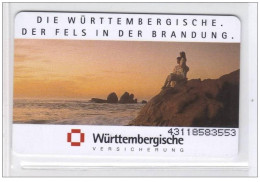 Carta Telefonica Germania - Wurttembergische - A + AD-Series : Publicitaires - D. Telekom AG