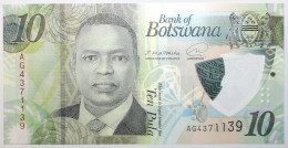 Botswana - 10 Pula - 2020 - PICK 36b - NEUF - Botswana