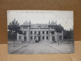 OBJAT (19) école Primaire Supérieure Cachet Militaire Hopital Temporaire Guerre 1914-18 - Andere & Zonder Classificatie